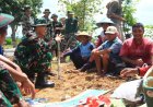 TMMD Sragen: Canda Ceria dan Semangat Gotong Royong TNI-Warga
