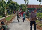 Gotong Royong Membara: Satgas TMMD dan Warga Sragen Kejar Target Jalan Desa