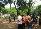 TNI dan Warga Kompak Bersihkan Taman Harmoni, TMMD Kodim Sragen Perkuat Budaya Gotong Royong